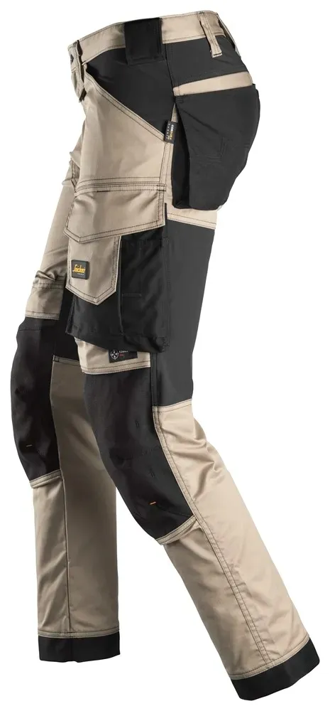 spodnie-snickers-stretch-allround-6341-48-khaki-stan-nowy