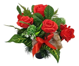 czerwone-roze-na-cmentarz-stroik-wklad-bukiet-do-wazonu-kwiaty