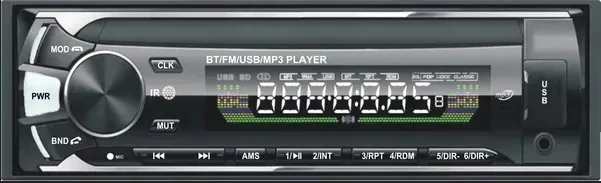 radio-samochodowe-bluetooth-mp3-usb-sd-aux-multikolor-pilot-4x-45w-stan-nowy