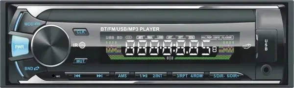 radio-samochodowe-bluetooth-mp3-usb-sd-aux-multikolor-pilot-4x-45w-zalaczone-wyposazenie-kabel-z-kostka-iso