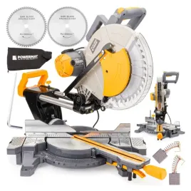 Zdjęcie produktu Piła ukośna UKOŚNICA do drewna 2200W Linia Laser