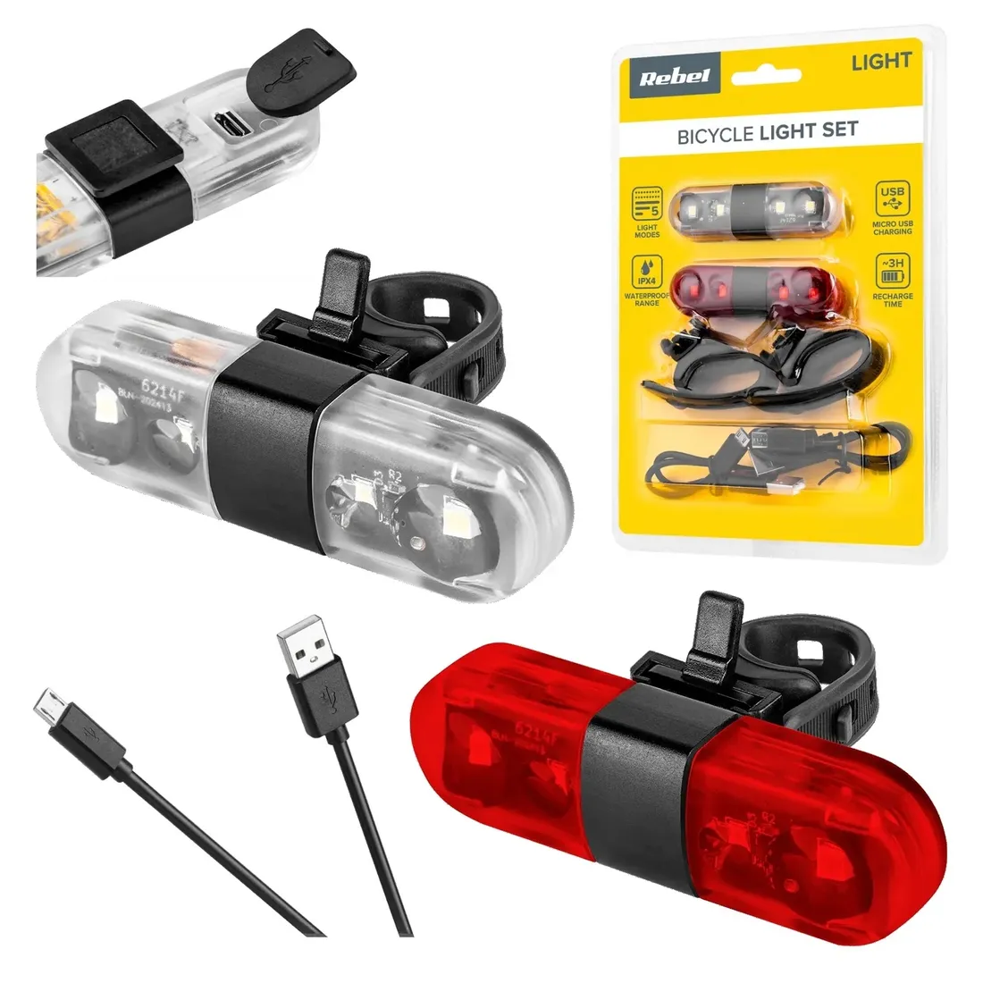lampki-rowerowe-swiatla-led-akumulator-usb-stan-nowy