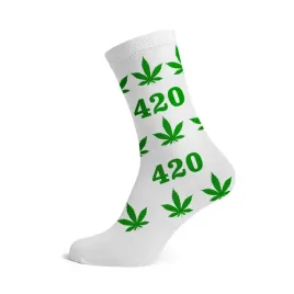 skarpety-meskie-420-green-leaves-dlugie-rozm-40-45