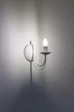 kinkiet-candle-bialy