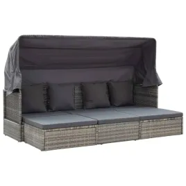 lezanka-ogrodowa-z-daszkiem-szara-200x60x124-cm-rattan-pe