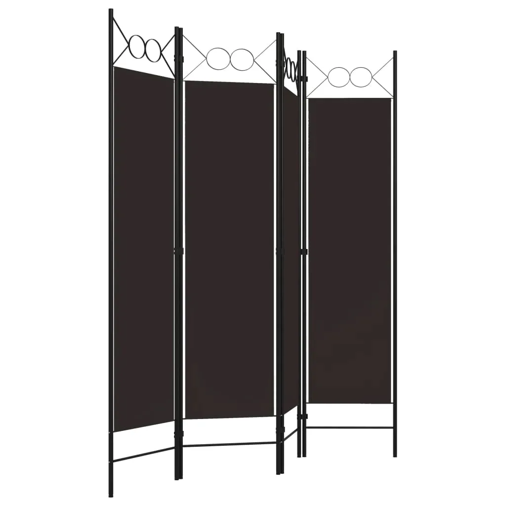 parawan-4-panelowy-brazowy-160-x-180-cm