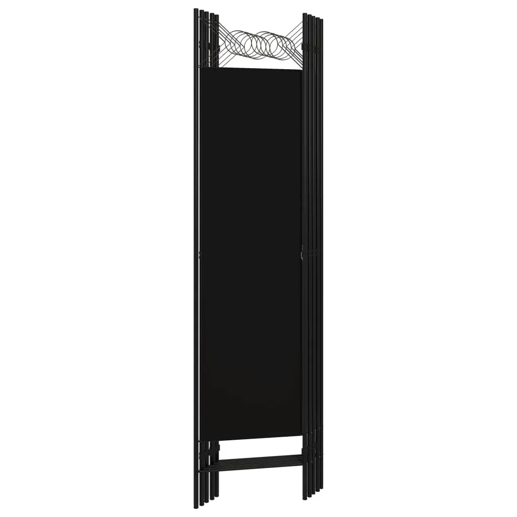parawan-5-panelowy-czarny-200-x-180-cm