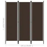 parawan-3-panelowy-brazowy-150-x-180-cm-stan-nowy