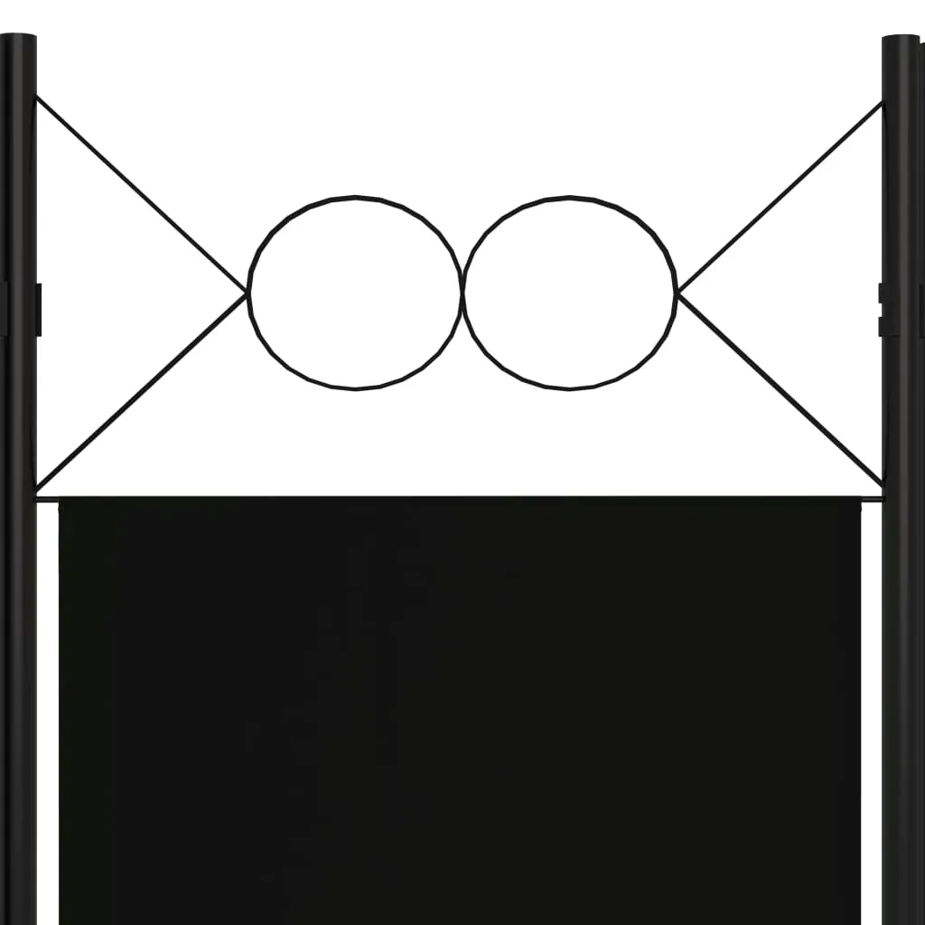 parawan-4-panelowy-czarny-160-x-180-cm