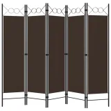 parawan-5-panelowy-brazowy-200-x-180-cm-stan-nowy