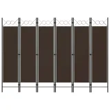 parawan-6-panelowy-brazowy-240-x-180-cm