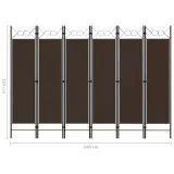 parawan-6-panelowy-brazowy-240-x-180-cm-stan-nowy