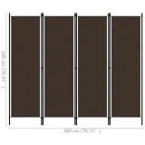 parawan-4-panelowy-brazowy-200-x-180-cm-stan-nowy