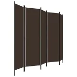 parawan-5-panelowy-brazowy-250-x-180-cm-stan-nowy