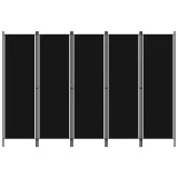 parawan-5-panelowy-czarny-250-x-180-cm