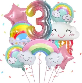 balony-dekoracje-urodzinowe-na-przyjecia-3-urodziny-rozne-wzory-zestaw