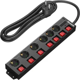 dewenwils-listwa-zasilajaca-z-6-gniazdami-wtykowymi-z-przelacznikiem