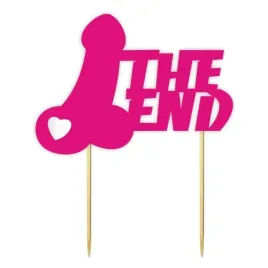 topper-papierowy-the-end-penisek-i-serce-fuksja-14-x-175-cm