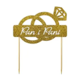 topper-papierowy-pani-i-pani-diament-zloty-brokat-13-x-16-cm