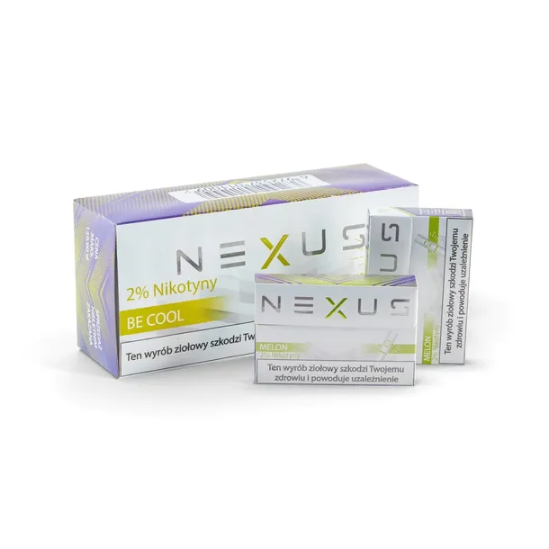 NEXUS MELON 2% Nikotyny. Bezdymne wkłady do podgrzewaczy typu IQOS.