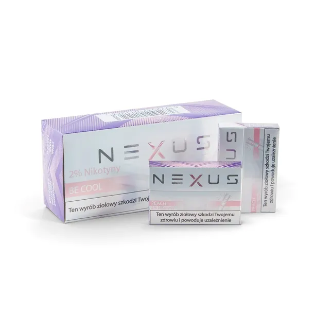 NEXUS BRZOSKWINIA 2% Nikotyny. Bezdymne wkłady do podgrzewaczy typu IQOS.