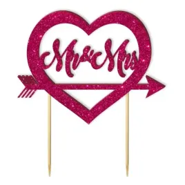 topper-z-pleksy-mr-and-mrs-rozowy-brokat-15-x-17-cm