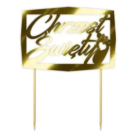 topper-papierowy-chrzest-swiety-ramka-zloty-metalic-135-x-17-cm