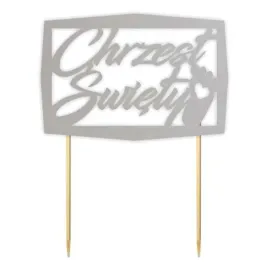 topper-papierowy-chrzest-swiety-ramka-srebrny-135-x-17-cm
