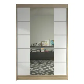 szafa-przesuwna-lino-v-z-lustrem-120cm-garderoba-sonoma-bialy