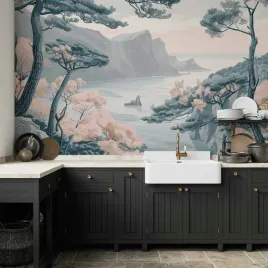 fototapeta-300x210-wodoodporna-gorzyste-wybrzeze-z-drzewami-i-skalami