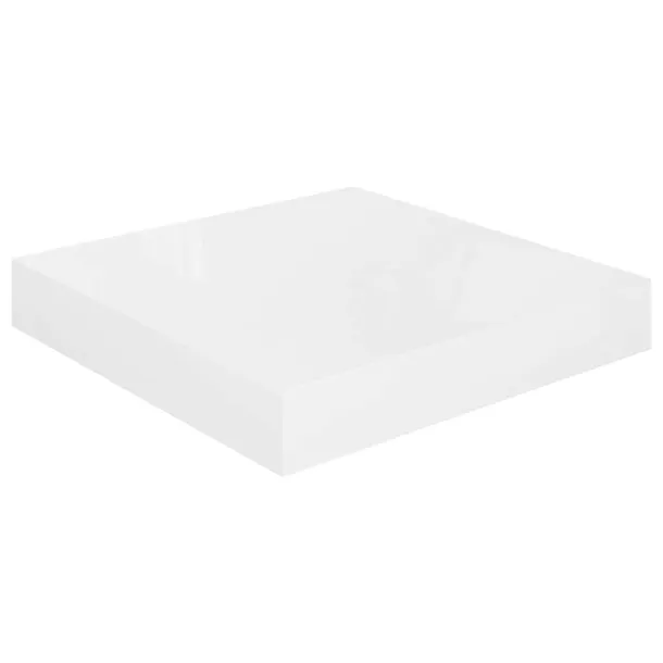 polki-scienne-2-szt-biale-wysoki-polysk-23x235x38cm-mdf-stan-nowy-kolor-mebla-bialy