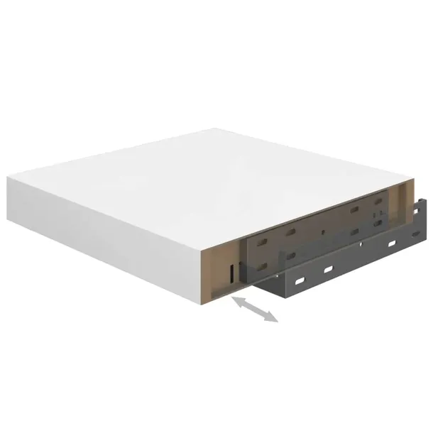 polki-scienne-2-szt-biale-wysoki-polysk-23x235x38cm-mdf-stan-nowy-kolor-mebla-bialy