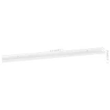polki-scienne-2-szt-wysoki-polysk-biale-115x9x3-cm-kolor-mebla-bialy-stan-nowy