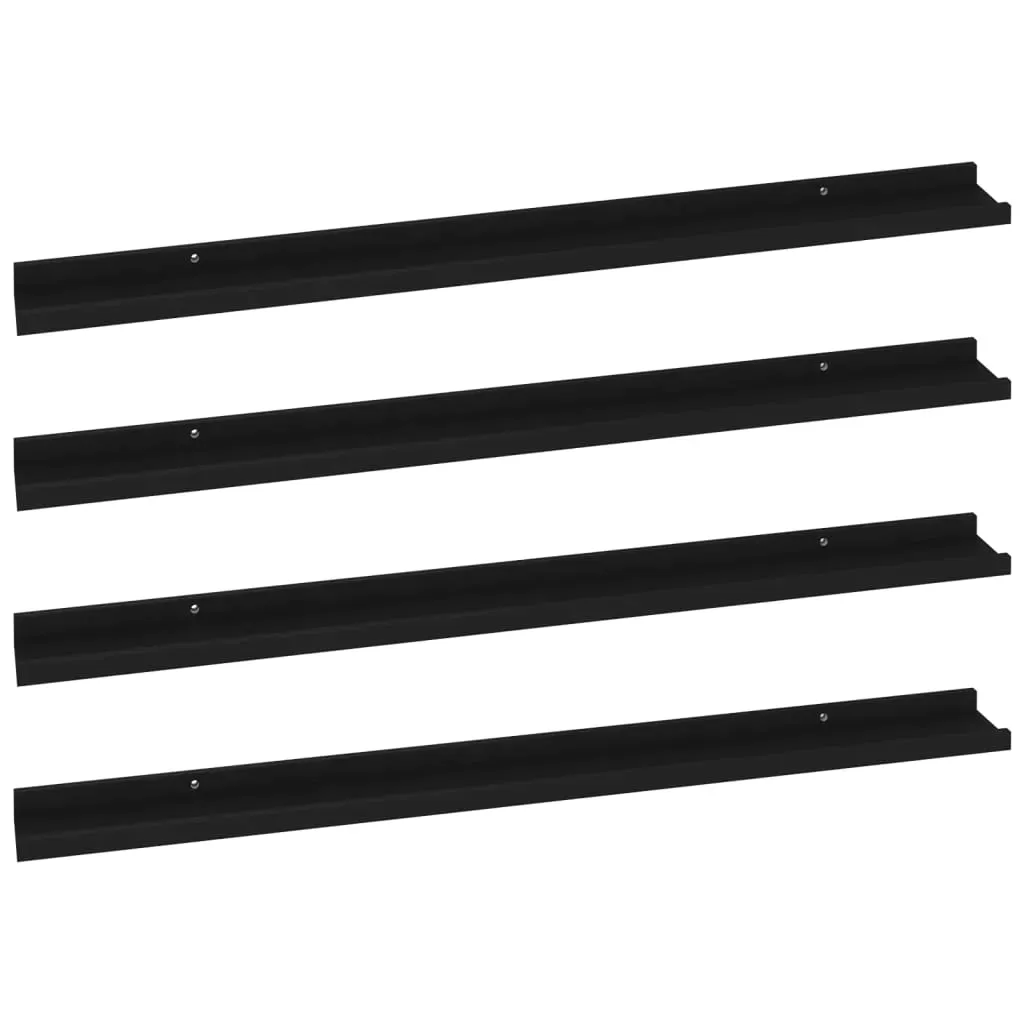 polki-scienne-4-szt-czarne-100x9x3-cm