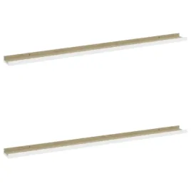 polki-scienne-2-szt-biel-i-dab-sonoma-115x9x3-cm
