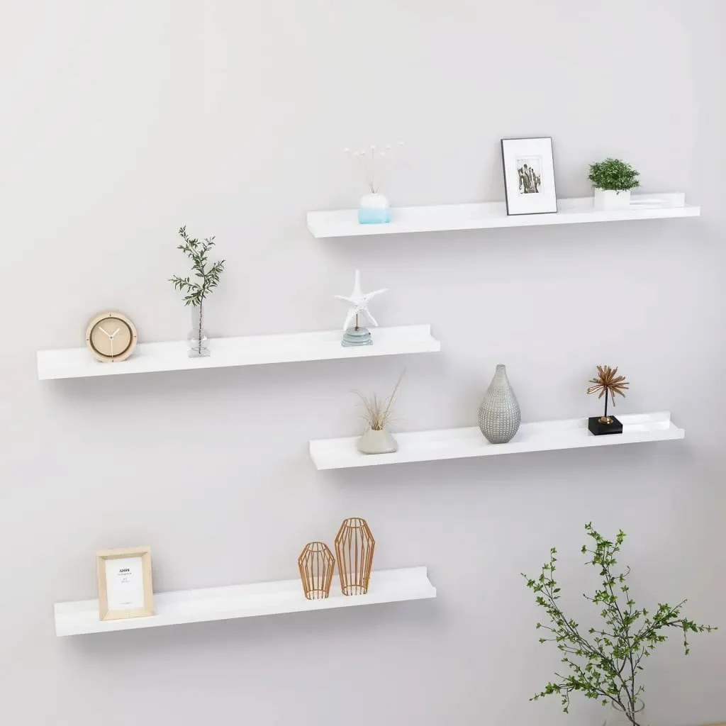 polki-scienne-4-szt-biale-wysoki-polysk-80x9x3-cm