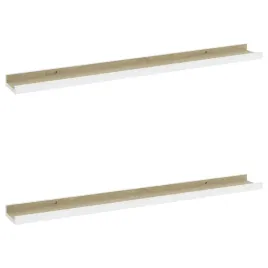 polki-scienne-2-szt-biel-i-dab-sonoma-80x9x3-cm