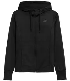 bluza-damska-rozpinana-z-kapturem-4f-h4l22-bldf350-czarna