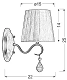 fiesta-kinkiet-1x40w-e14