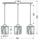 cox-zwis-3x60w-e27-chrom