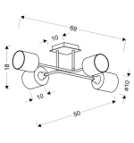 sax-ampla-4x40w-e14-satyna