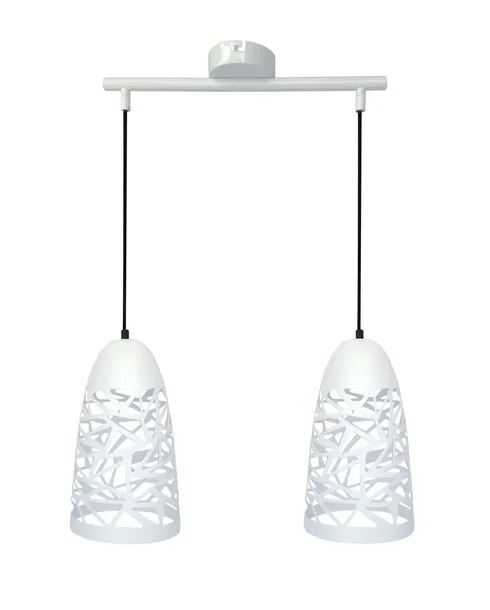 sabrin-zwis-2x60w-e27-bialy