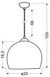 student-zwis-1x60w-e27-czerwony