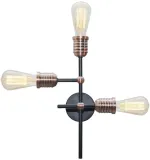 kirimu-ampla-3x60w-e27-czarny