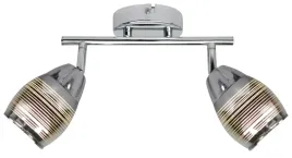 milton-listwa-2x10w-e14-led-chrom