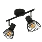 fly-listwa-2x40w-e14-czarny