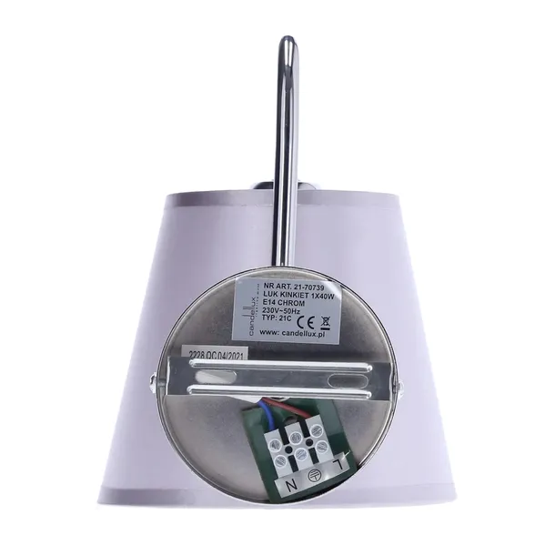 luk-kinkiet-1x40w-e14-chrom