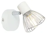 fly-kinkiet-1x40w-e14-bialy-chrom