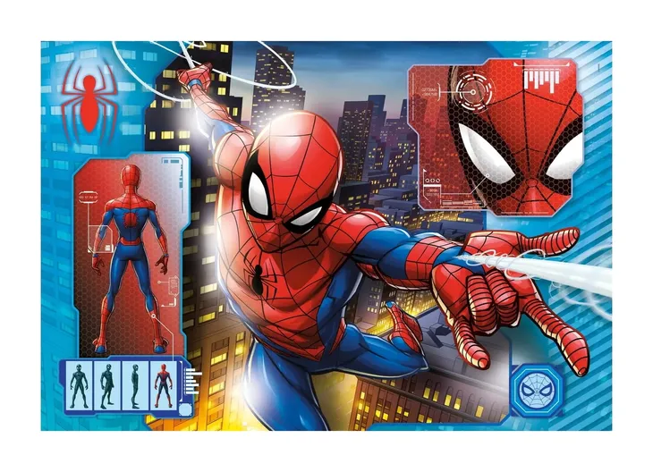 puzzle-24-clementoni-maxi-spiderman-marvel-28507-stan-nowy