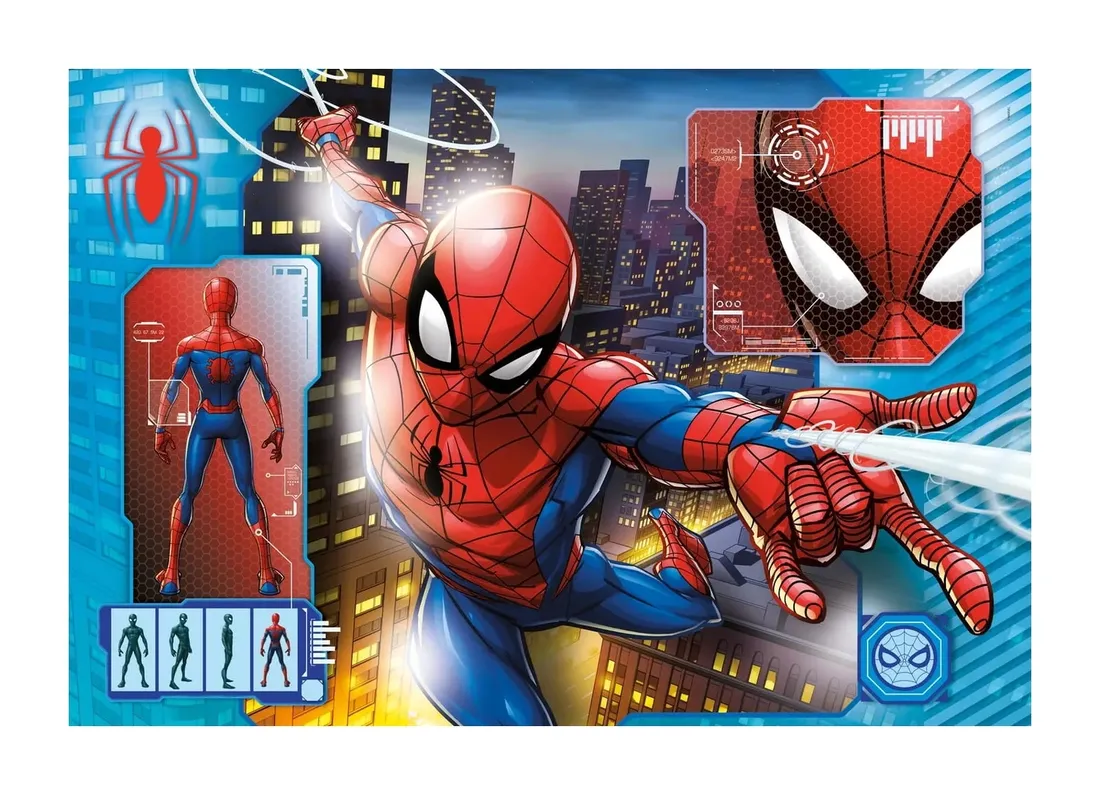puzzle-24-clementoni-maxi-spiderman-marvel-28507-stan-nowy